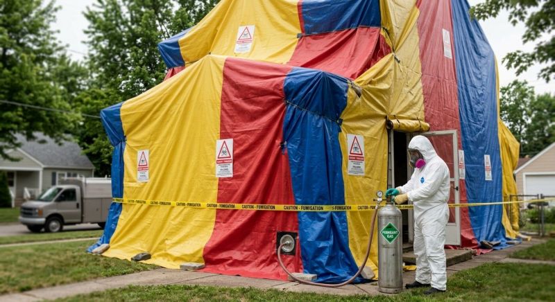 Spider Fumigation Service in Asheville, NC