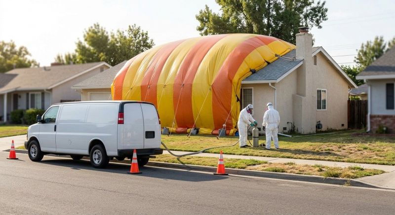 Termite Tenting in Coeur D Alene, ID